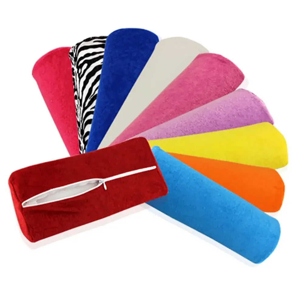 10 Colors Soft Hand Rest for Nail Art - Professional Arm Pillow Stand Manicure Table Mat Cushion Palm Rest