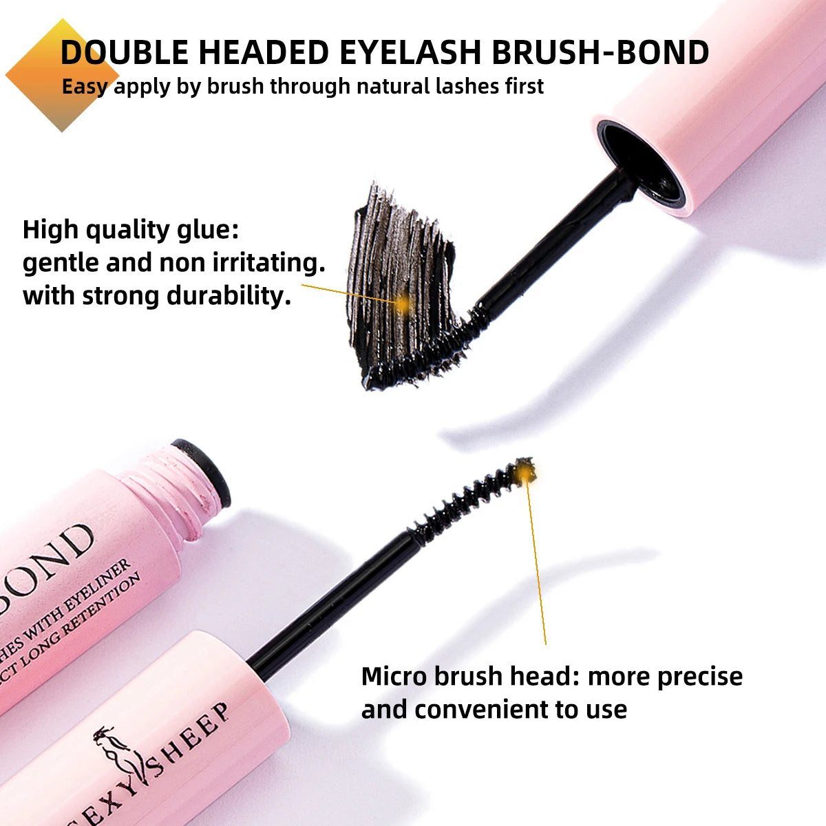 240-Piece DIY Lash Extension Kit - Individual Thick Fluffy Lashes with Bond, Seal, Remover & Applicator Tool