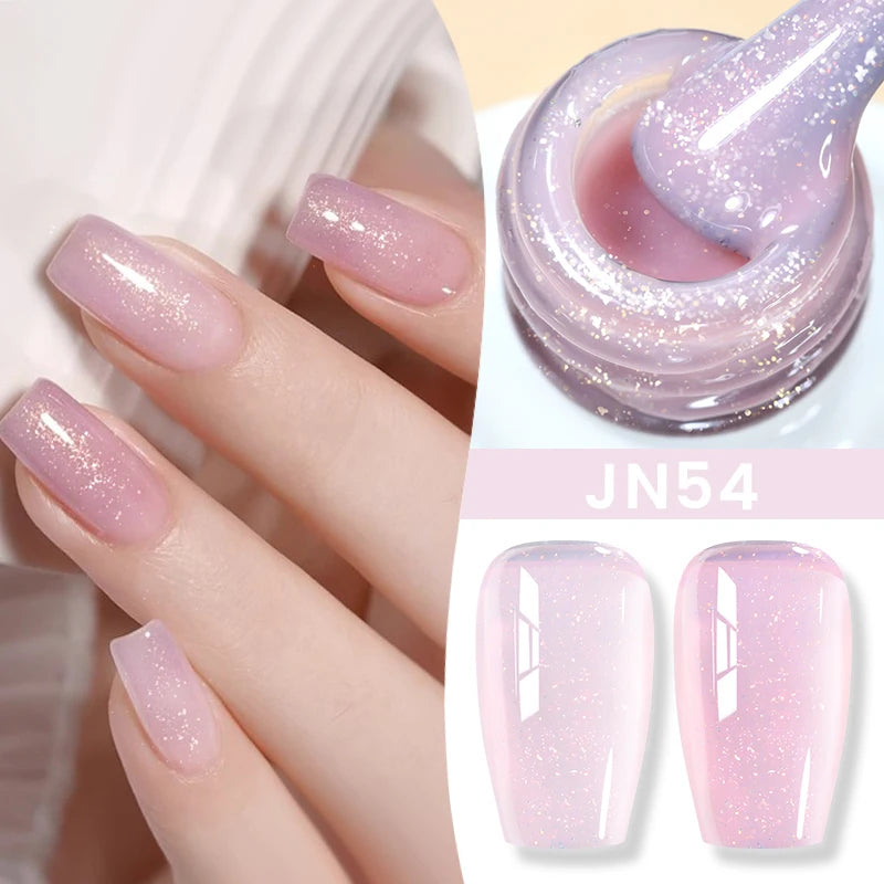 BORN PRETTY 6 in 1 Nail Glue Gel - Extra Strong Adhesive for Press On Nails & Extensions