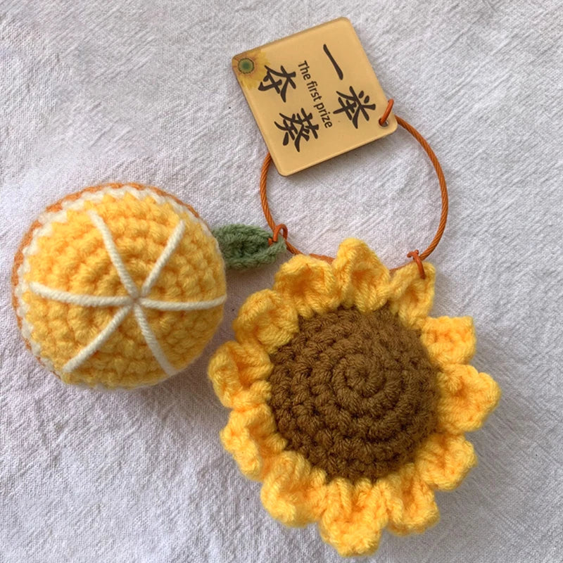 Handcrafted Crochet Flower Keychain | Gift for Weddings, Birthdays, Graduations & Special Events