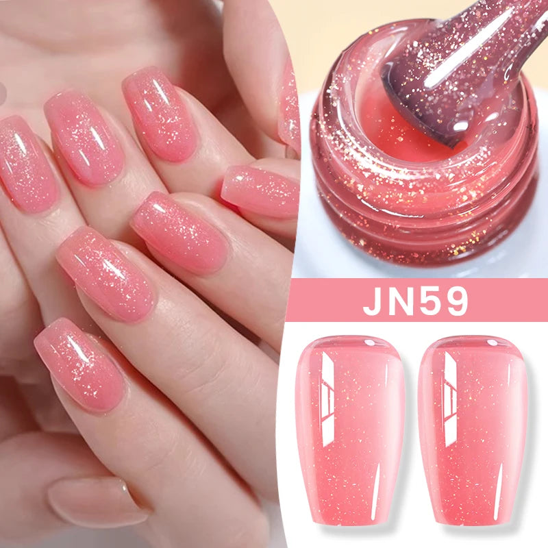BORN PRETTY 6 in 1 Nail Glue Gel - Extra Strong Adhesive for Press On Nails & Extensions