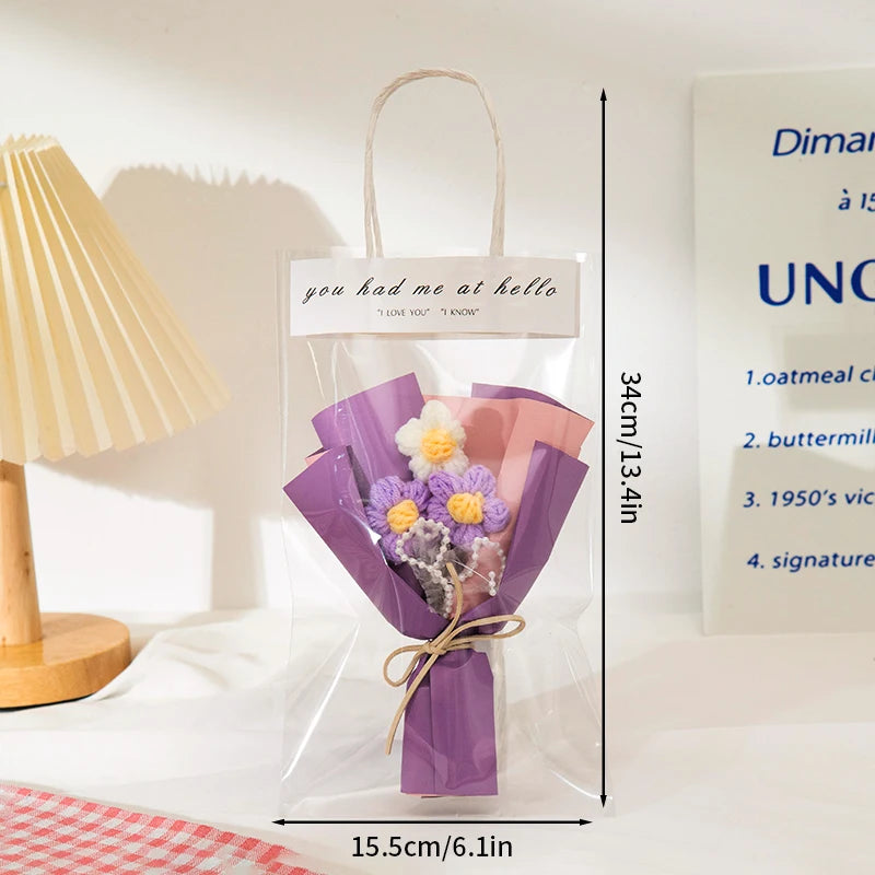 Handcrafted Mini Crochet Flower Bouquet | Perfect Gift for All Occasions