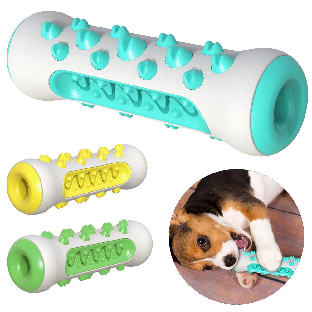 Pet Toothbrush Stick - Dog Chew Toy for Medium and Large Dogs