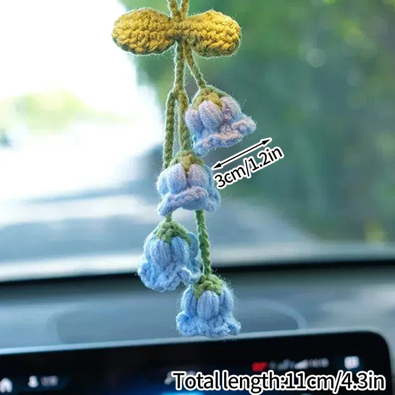 Handcrafted Crochet Flower Keychain | Gift for Weddings, Birthdays, Graduations & Special Events