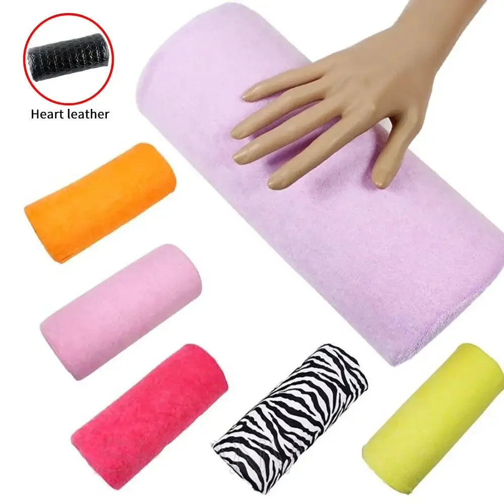 10 Colors Soft Hand Rest for Nail Art - Professional Arm Pillow Stand Manicure Table Mat Cushion Palm Rest