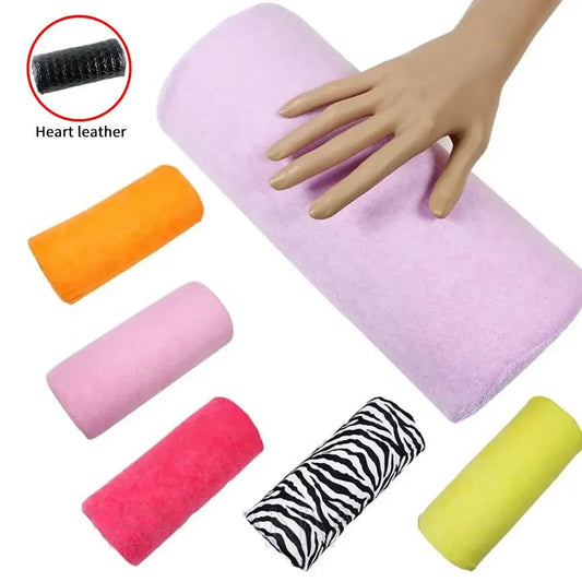 10 Colors Soft Hand Rest for Nail Art - Professional Arm Pillow Stand Manicure Table Mat Cushion Palm Rest