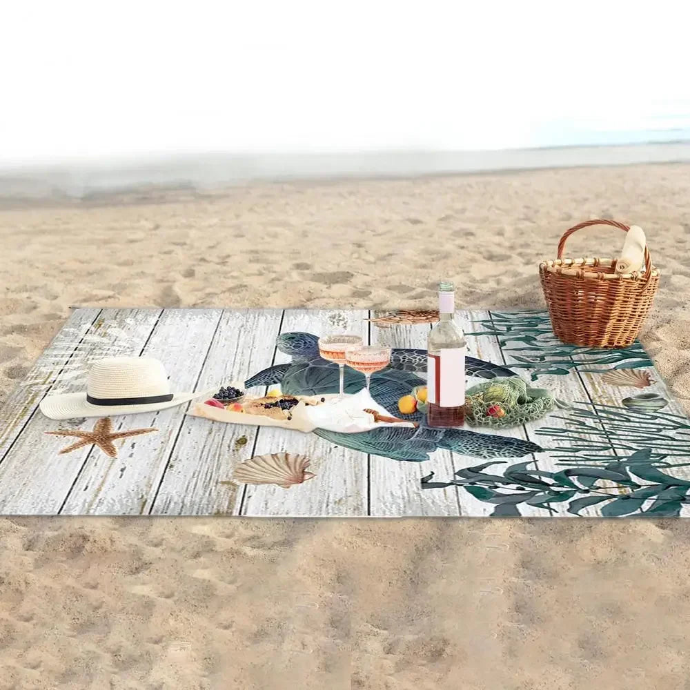 Lightweight Waterproof Picnic Blanket | Sandproof Beach Mat