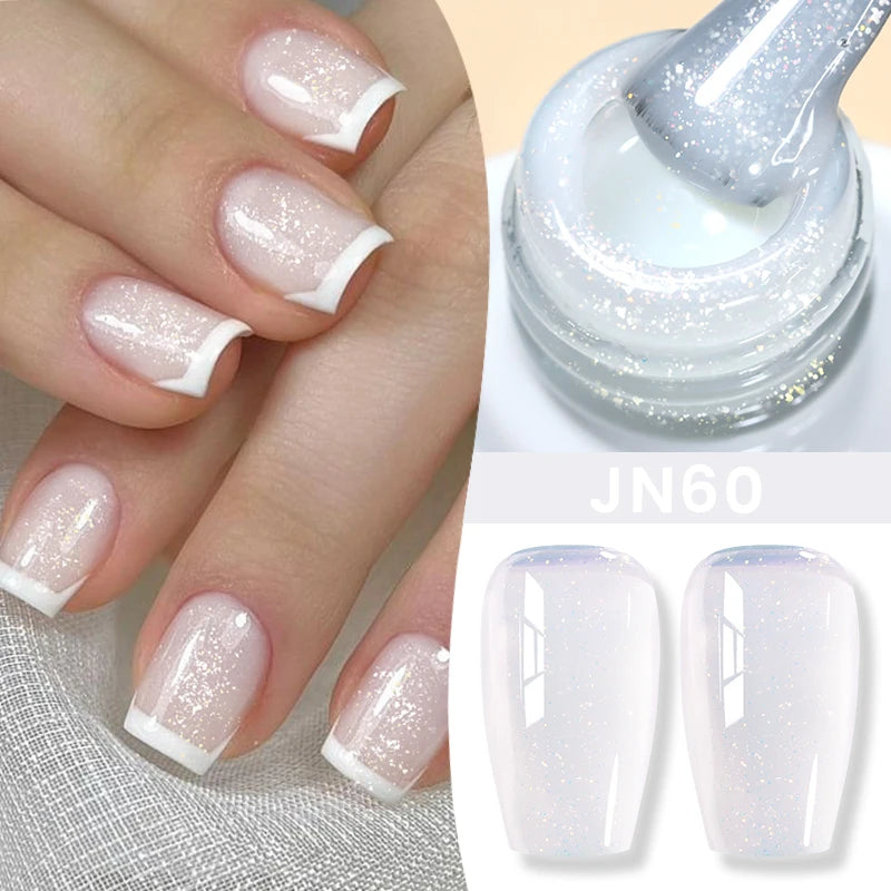 BORN PRETTY 6 in 1 Nail Glue Gel - Extra Strong Adhesive for Press On Nails & Extensions