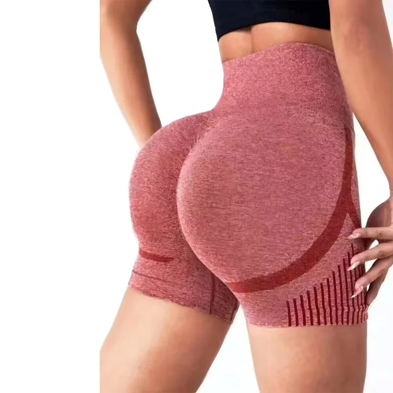 Women's Yoga Shorts - High Waist, Workout, Fitness, and Sportswear
