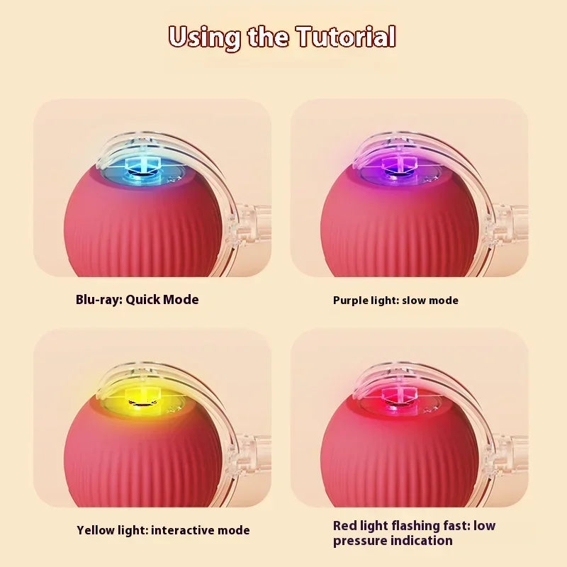 Interactive Electric Rolling Cat Ball Toy