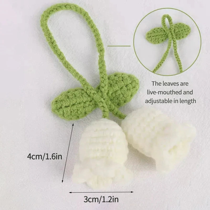 Handcrafted Crochet Flower Keychain | Gift for Weddings, Birthdays, Graduations & Special Events