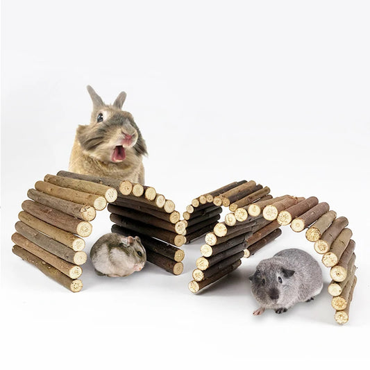 Wooden Bridge Climbing Toy