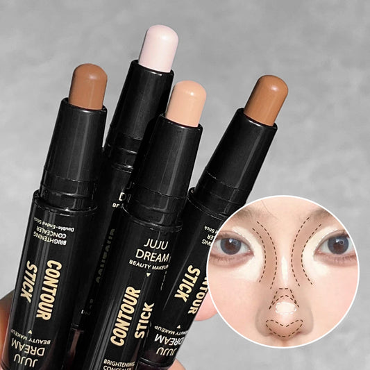 Dream Double-Ended Contour & Highlight Stick - 3D Face Sculpting, Nose Contouring & Brightening Makeup"