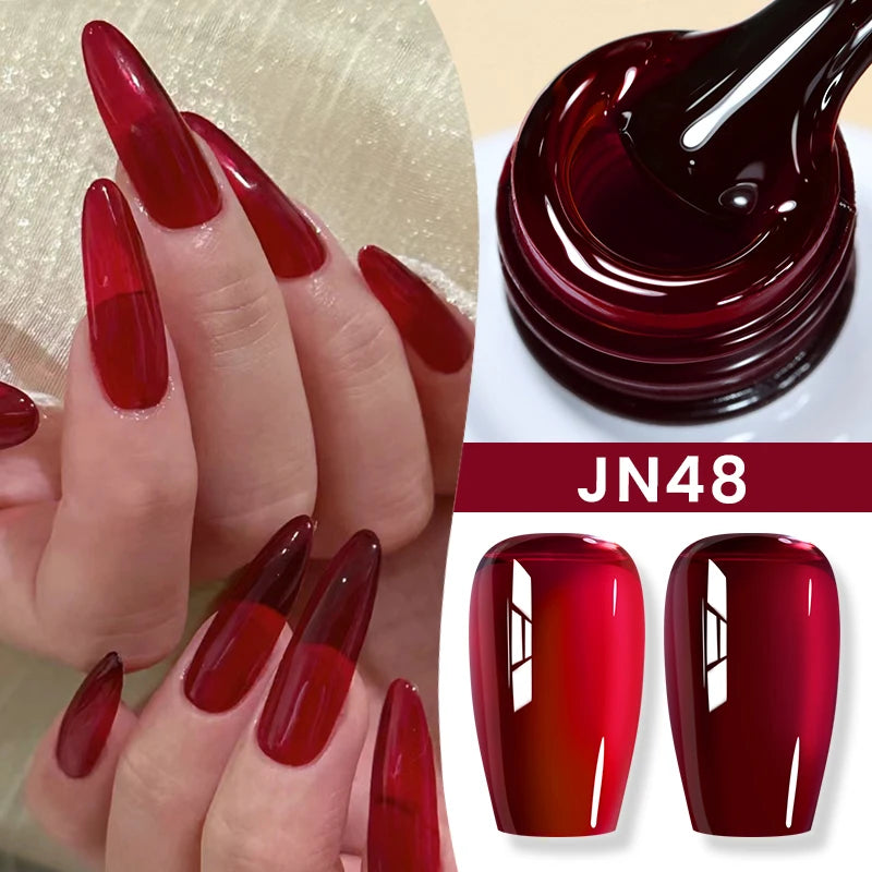 BORN PRETTY 6 in 1 Nail Glue Gel - Extra Strong Adhesive for Press On Nails & Extensions