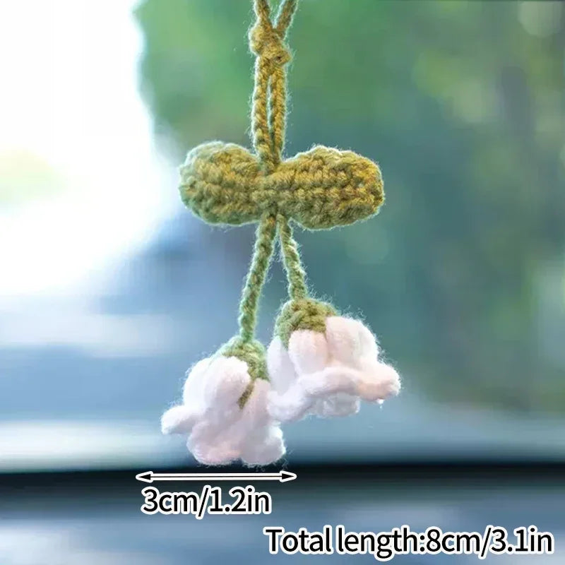 Handcrafted Crochet Flower Keychain | Gift for Weddings, Birthdays, Graduations & Special Events