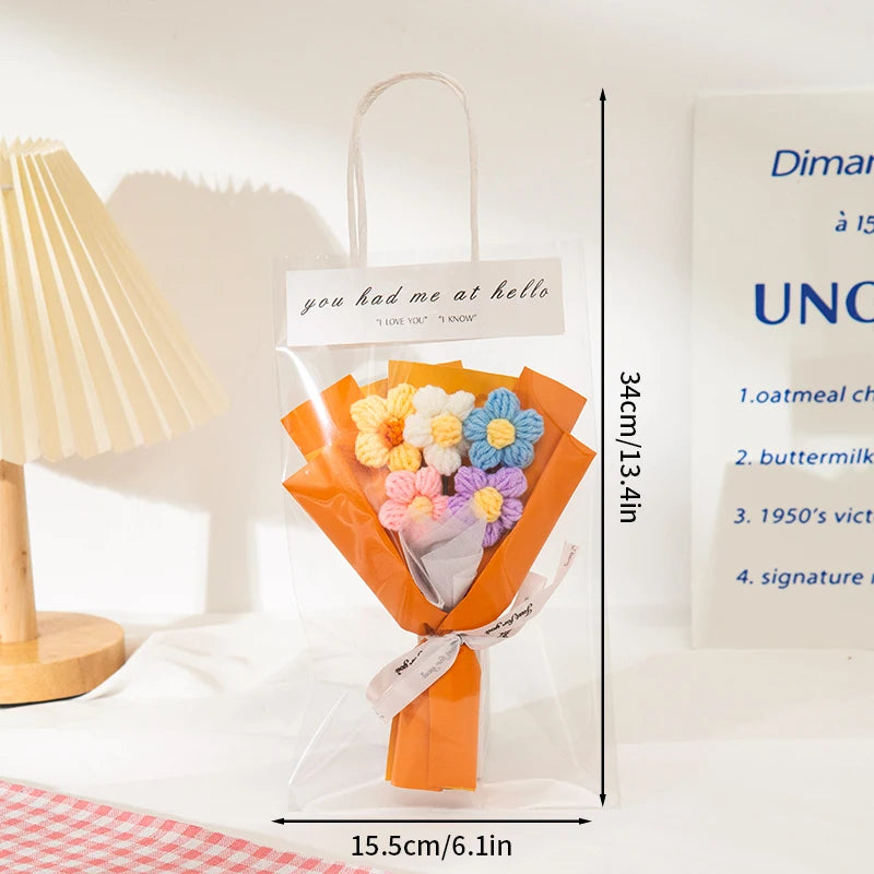 Handcrafted Mini Crochet Flower Bouquet | Perfect Gift for All Occasions
