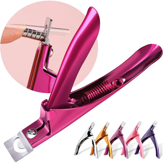 Professional Fake Nail Cutter - U Type Acrylic Nail Edge Trimmer