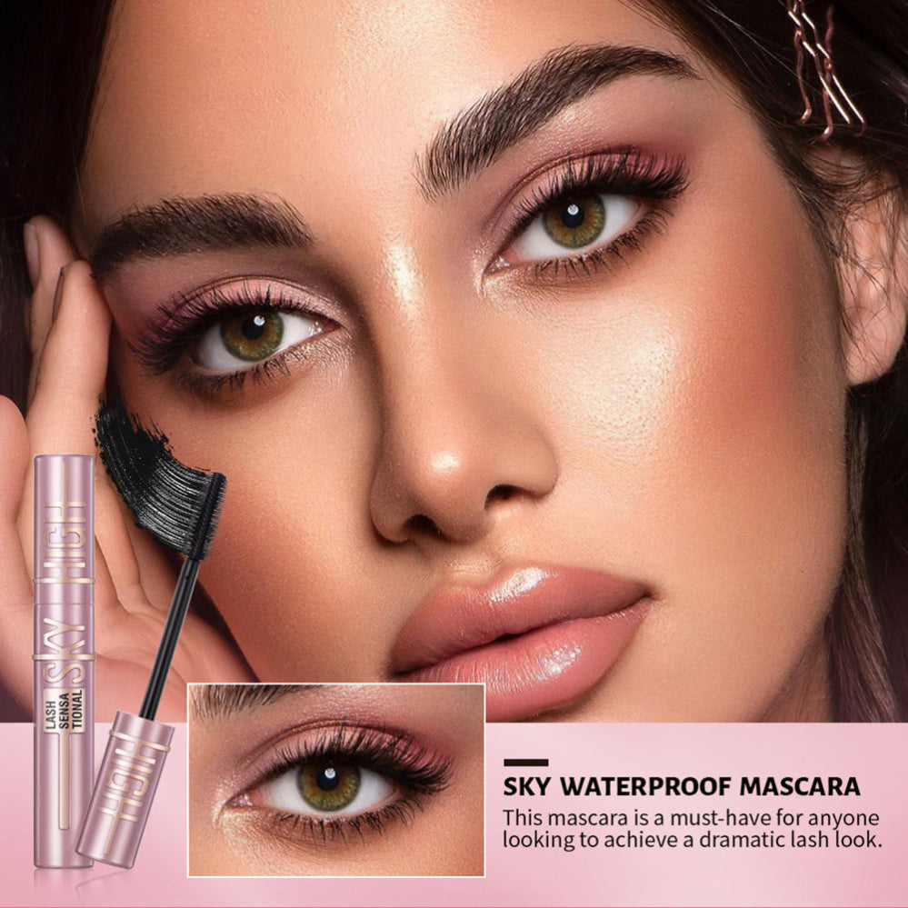 MAKEUPEATING Natural Curling Mascara - Waterproof Quick Dry Smudge-proof Eyelash Cream