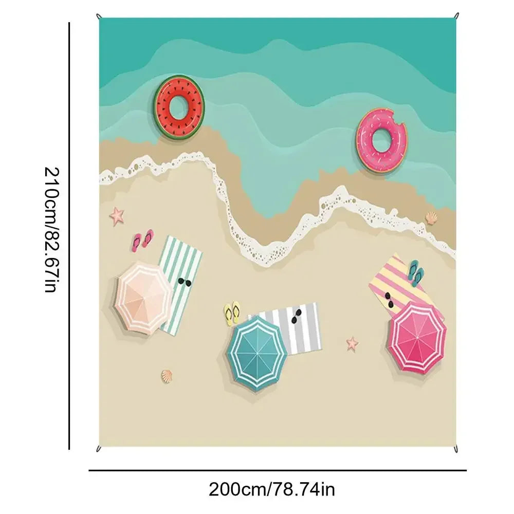 Lightweight Waterproof Picnic Blanket | Sandproof Beach Mat