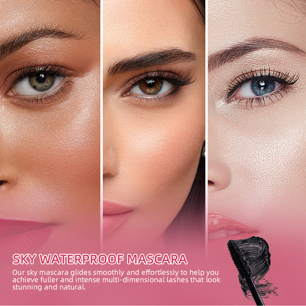 MAKEUPEATING Natural Curling Mascara - Waterproof Quick Dry Smudge-proof Eyelash Cream