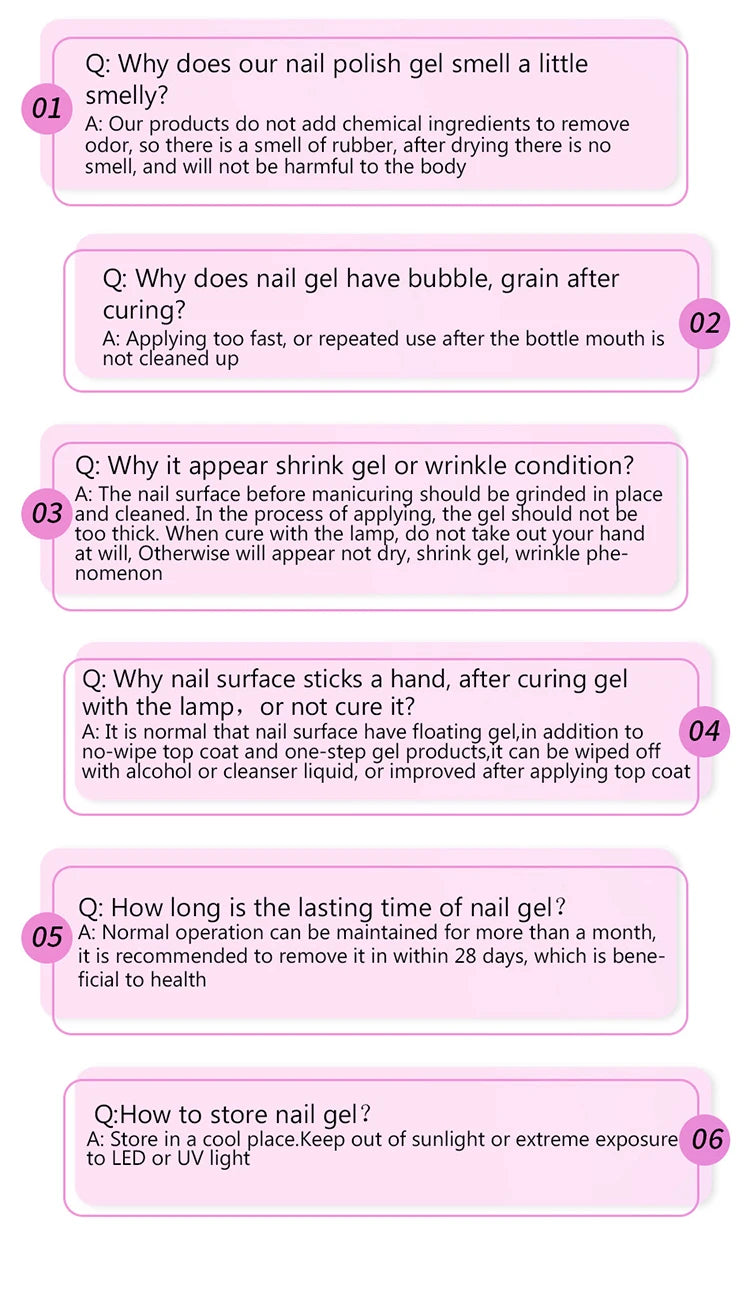 BORN PRETTY 6 in 1 Nail Glue Gel - Extra Strong Adhesive for Press On Nails & Extensions