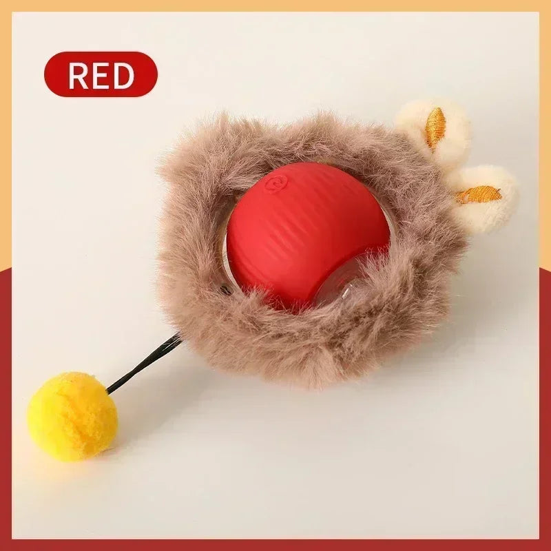 Interactive Electric Rolling Cat Ball Toy