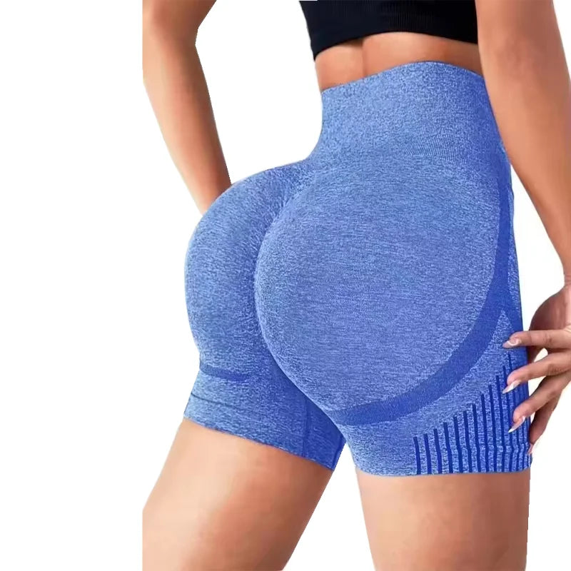 Women's Yoga Shorts - High Waist, Workout, Fitness, and Sportswear