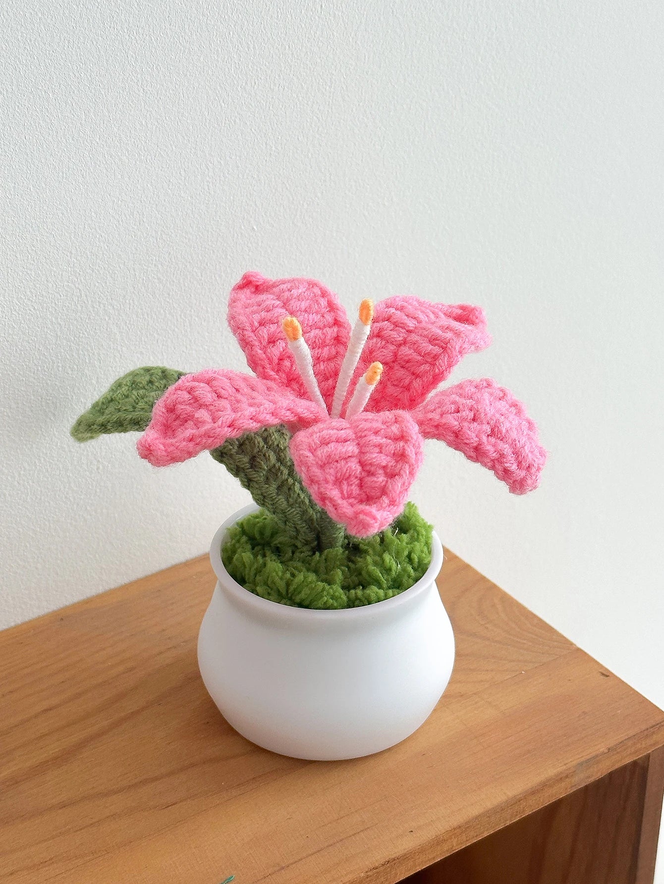 Handcrafted Crochet Lily Pot | Mother's Day, Birthday, Anniversary & Graduation Gift
