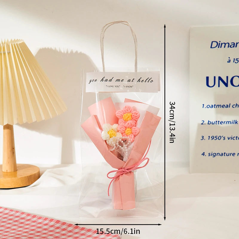 Handcrafted Mini Crochet Flower Bouquet | Perfect Gift for All Occasions
