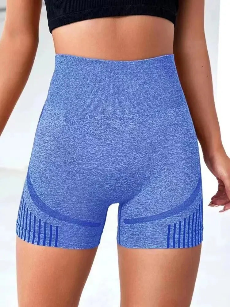 Women's Yoga Shorts - High Waist, Workout, Fitness, and Sportswear