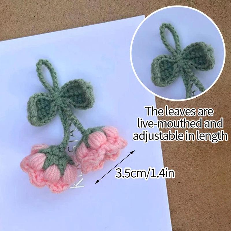 Handcrafted Crochet Flower Keychain | Gift for Weddings, Birthdays, Graduations & Special Events