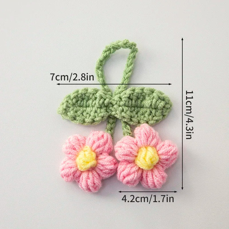 Handcrafted Crochet Flower Keychain | Gift for Weddings, Birthdays, Graduations & Special Events