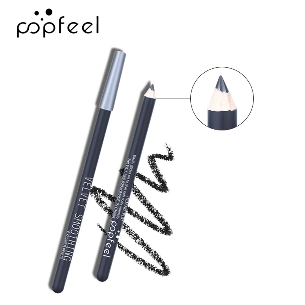 Complete Eye Makeup Set - Eyeshadow Palette, Eyeliner, Mascara & Eyebrow Pencil Gift Box Collection