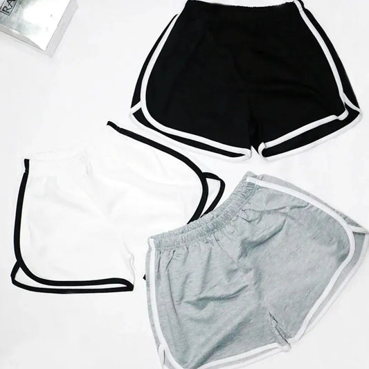 Women's Quick-Dry Athletic Shorts - Loose Fit Running & Fitness Shorts | Elastic Waist Summer Activewear