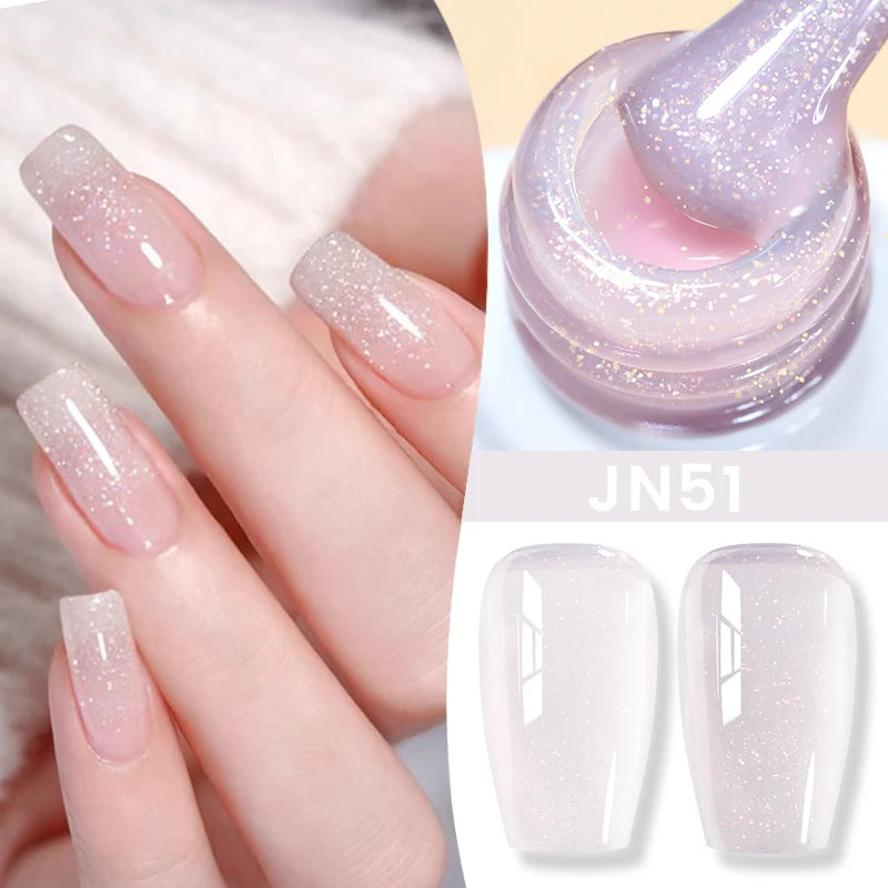BORN PRETTY 6 in 1 Nail Glue Gel - Extra Strong Adhesive for Press On Nails & Extensions