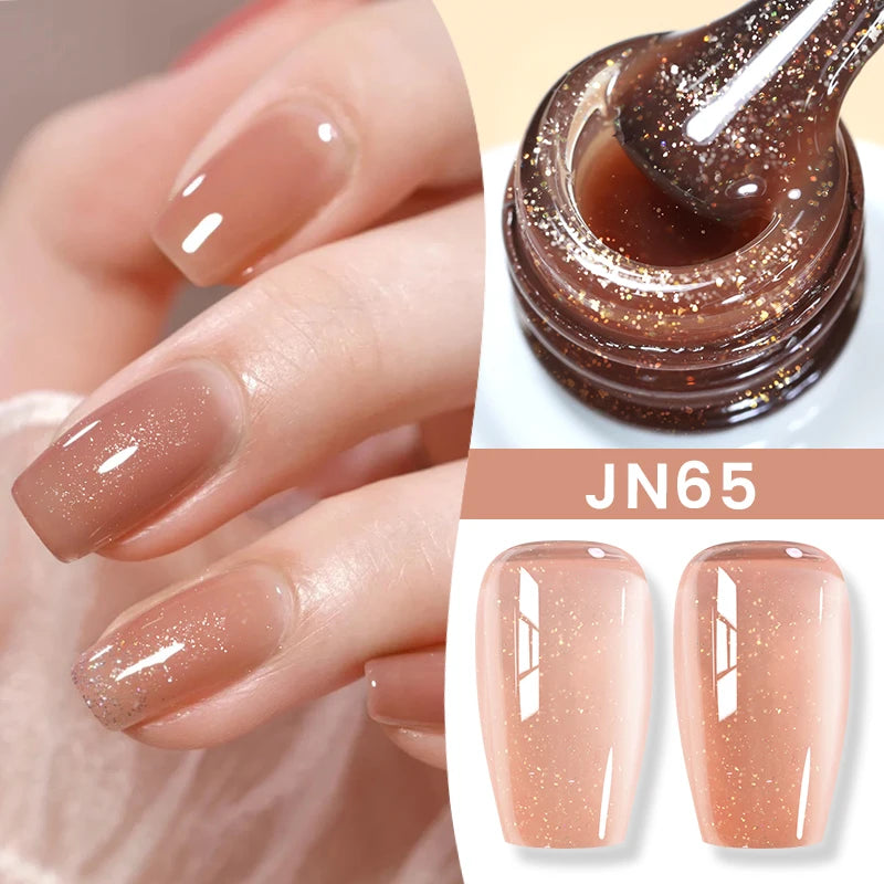 BORN PRETTY 6 in 1 Nail Glue Gel - Extra Strong Adhesive for Press On Nails & Extensions