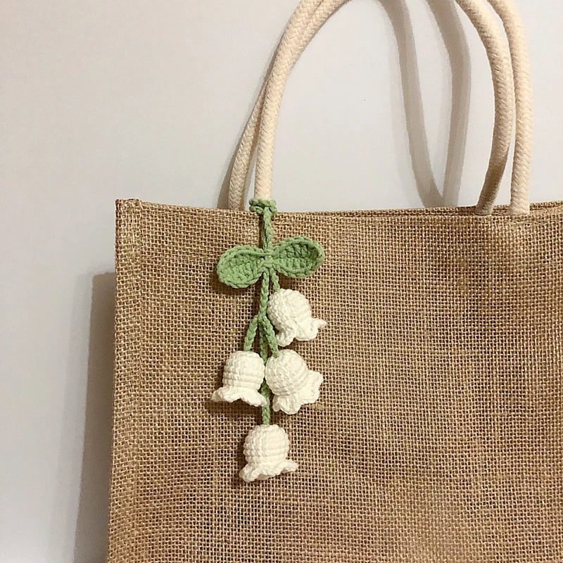 Handcrafted Crochet Flower Keychain | Gift for Weddings, Birthdays, Graduations & Special Events