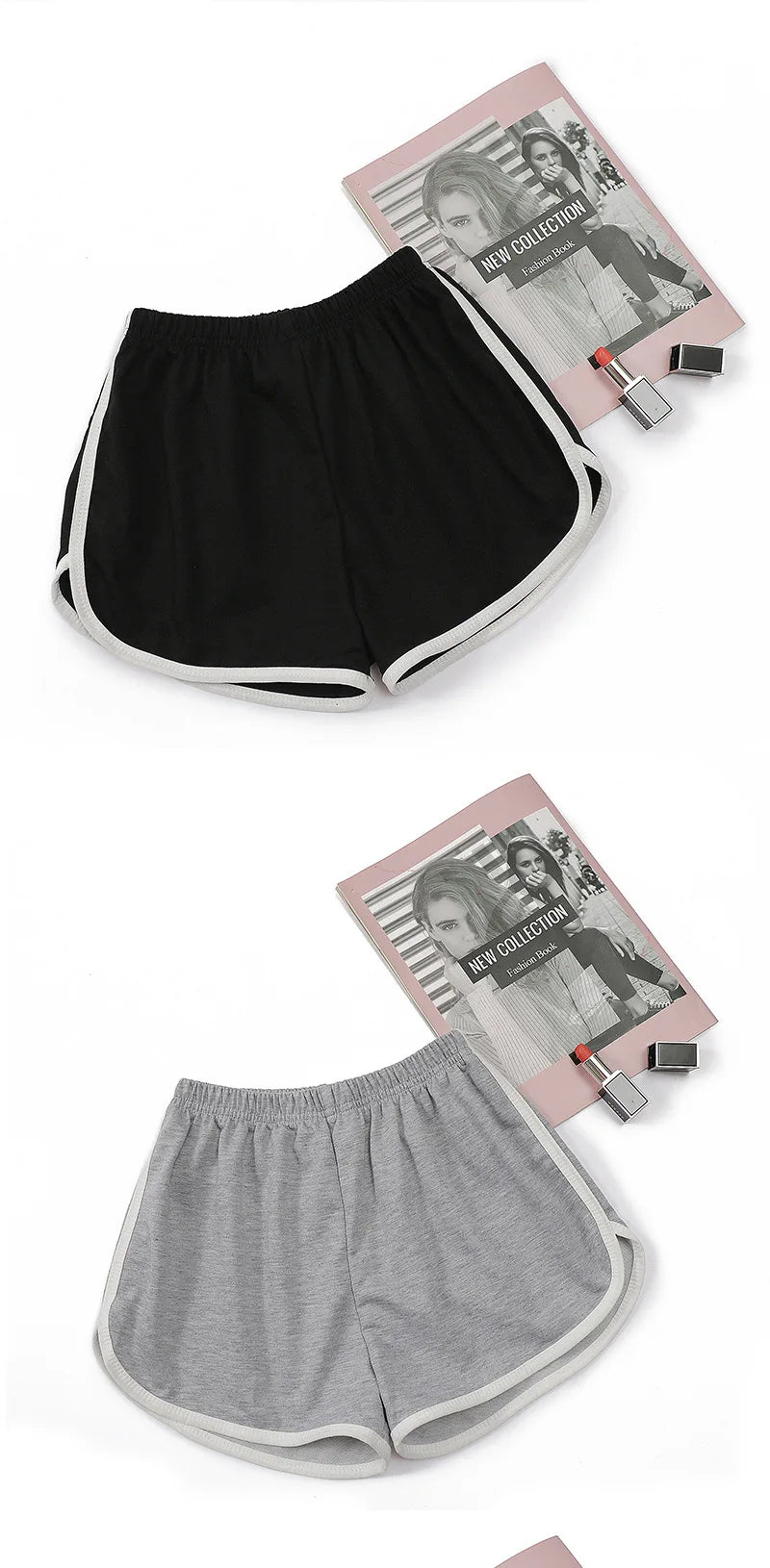 Women's Quick-Dry Athletic Shorts - Loose Fit Running & Fitness Shorts | Elastic Waist Summer Activewear