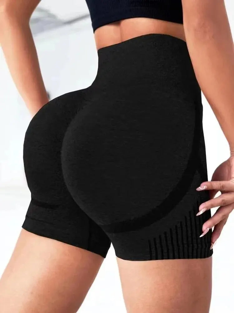 Women's Yoga Shorts - High Waist, Workout, Fitness, and Sportswear