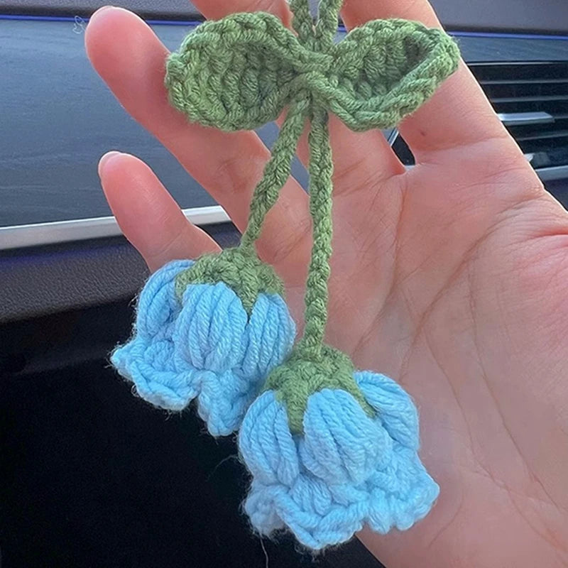 Handcrafted Crochet Flower Keychain | Gift for Weddings, Birthdays, Graduations & Special Events