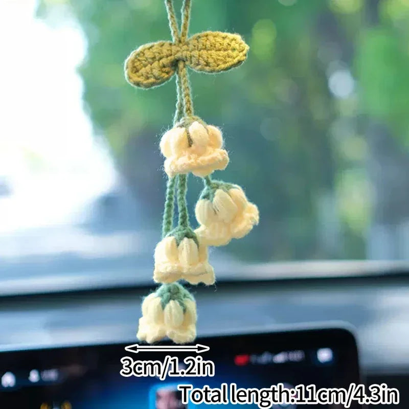 Handcrafted Crochet Flower Keychain | Gift for Weddings, Birthdays, Graduations & Special Events
