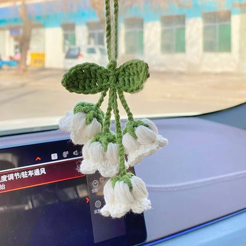 Handcrafted Crochet Flower Keychain | Gift for Weddings, Birthdays, Graduations & Special Events