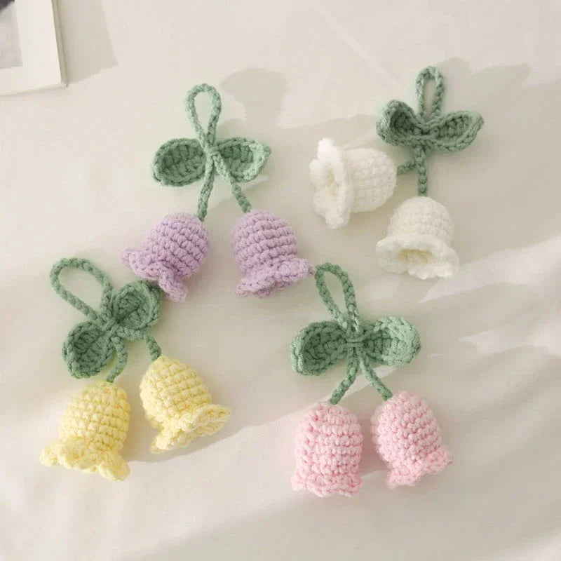 Handcrafted Crochet Flower Keychain | Gift for Weddings, Birthdays, Graduations & Special Events