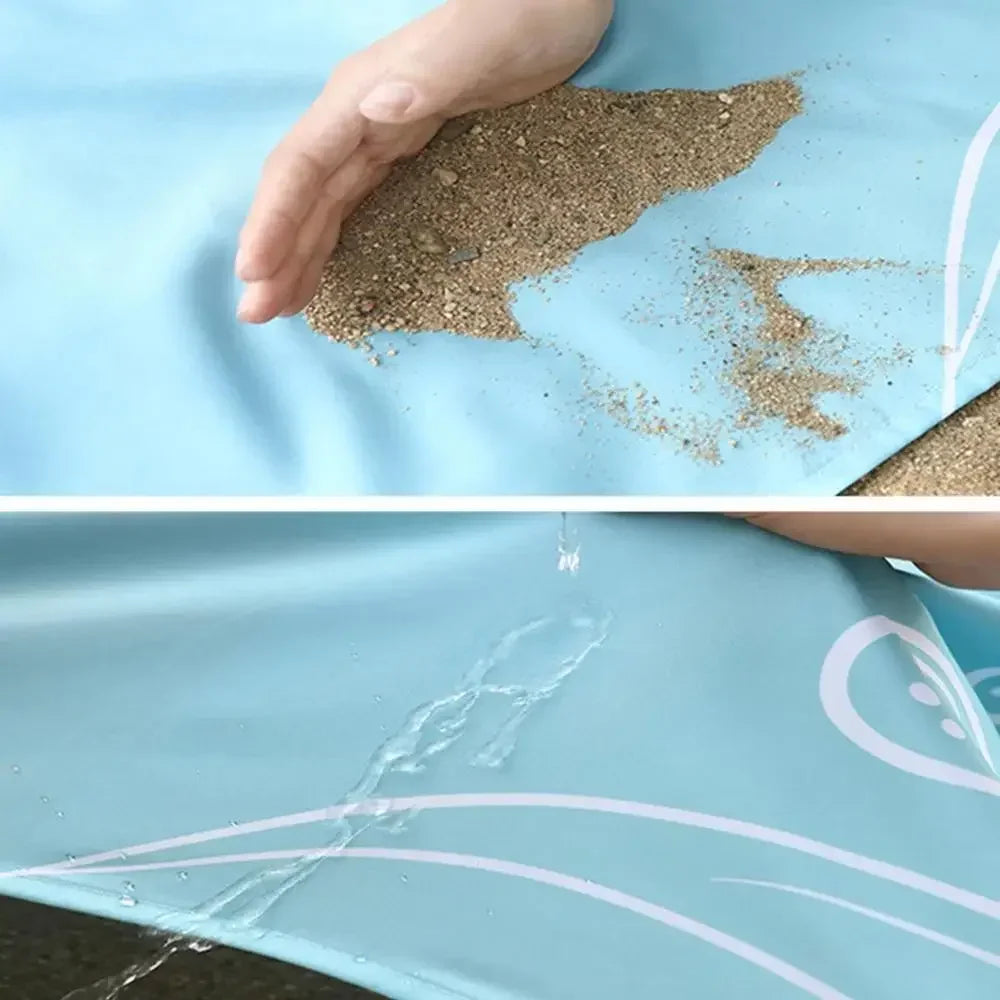 Lightweight Waterproof Picnic Blanket | Sandproof Beach Mat